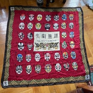 Beijing Opera Makeup Scarf